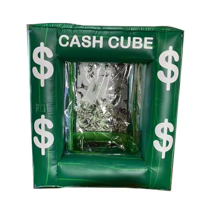 Shipping way By sea/ by air Inflatable Cash Grabber Machine for Your Advertising Needs
