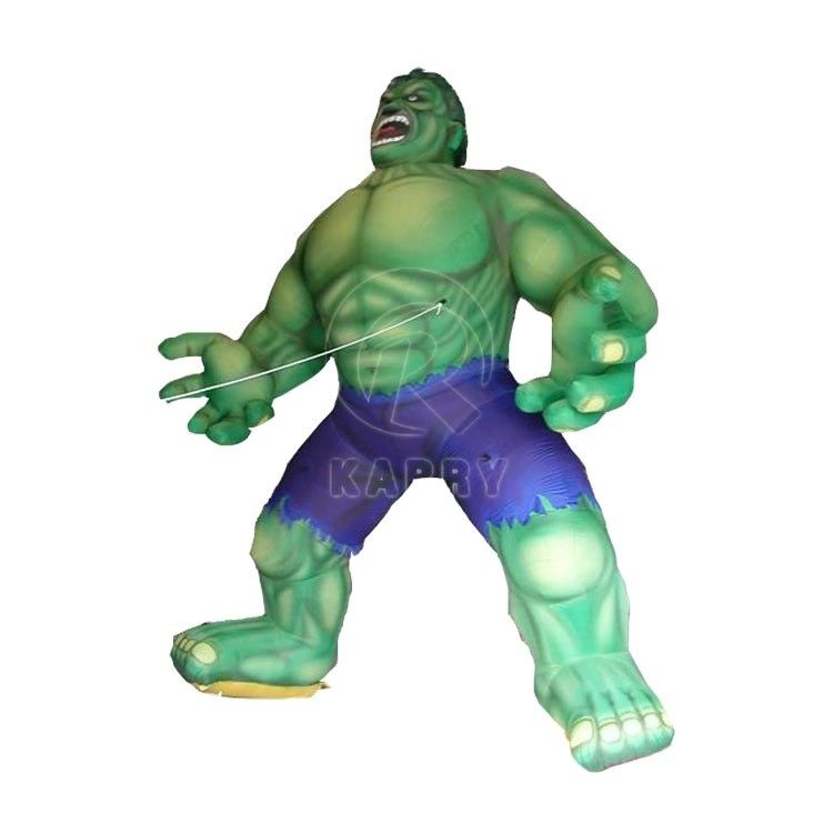 Outdoor Advertising Inflatable Giant Hulk and Spiderman Model for Eye-Catching Events