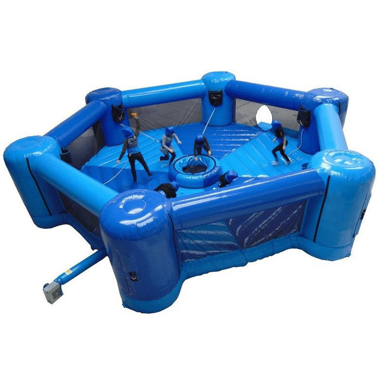Shipping way By sea/ by air 6 Player Inflatable Bungee Run Dash 'n' Grab Sport Games
