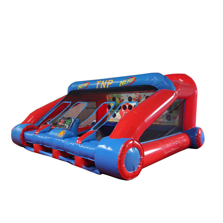PORTABLE Inflatable IPS Shooting Gallery for Interactive Play Game and Sports Games