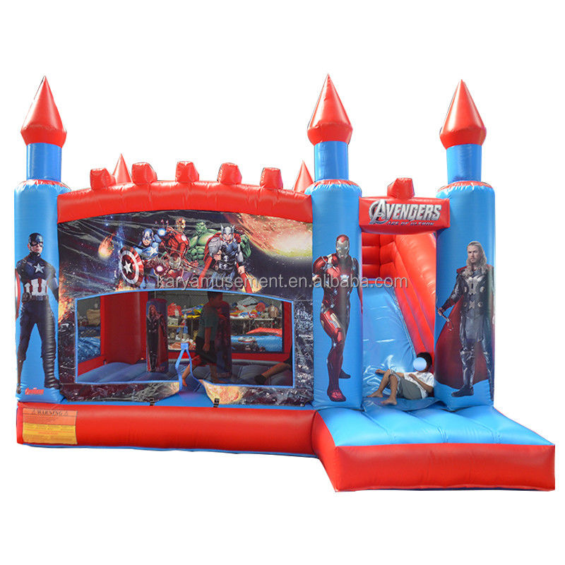 Children's Outdoor or Indoor Fun Inflatable A-vengers Castle Bouncing Jumping Castle