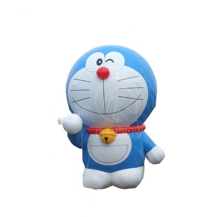 Customized Colorful Inflatable Doraemon with Air Blower and Accessories