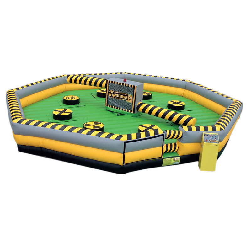 Customized Color Inflatable Interactive Game Meltdown Mechanical Jumper for Adults