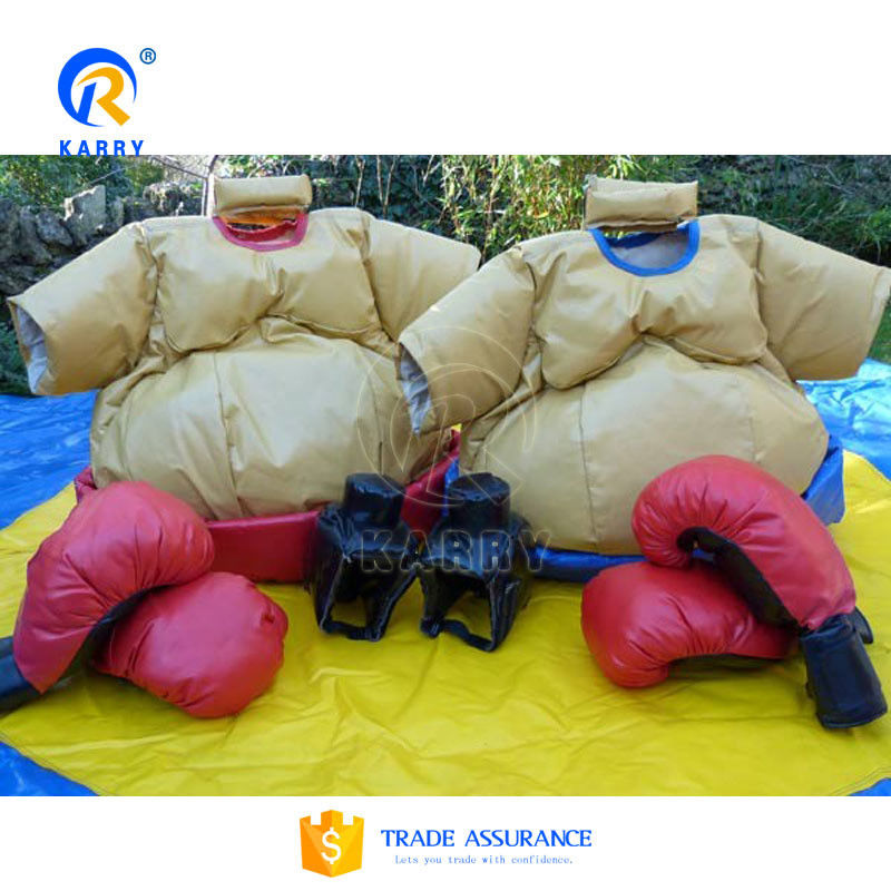 PORTABLE and Customizable Newest Inflatable Sumo Wrestling Suits for Hot Sports Games