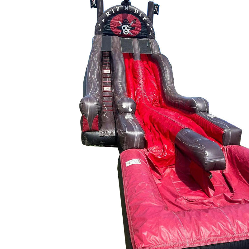 Double Slip n Slide and Pool Outdoor Inflatable Bounce House for Occasions