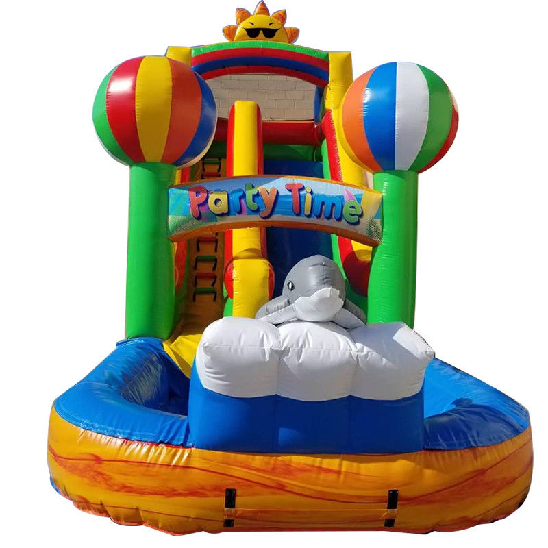 Shipping by Sea Air or Express Enjoy Outdoor Fun with 2024 26ft Commercial PVC Inflatable Rainbow Slide