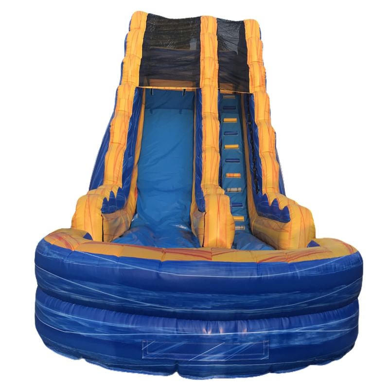 Take Your Outdoor Fun to the Next Level with Our Inflatable Water Slide and Pool
