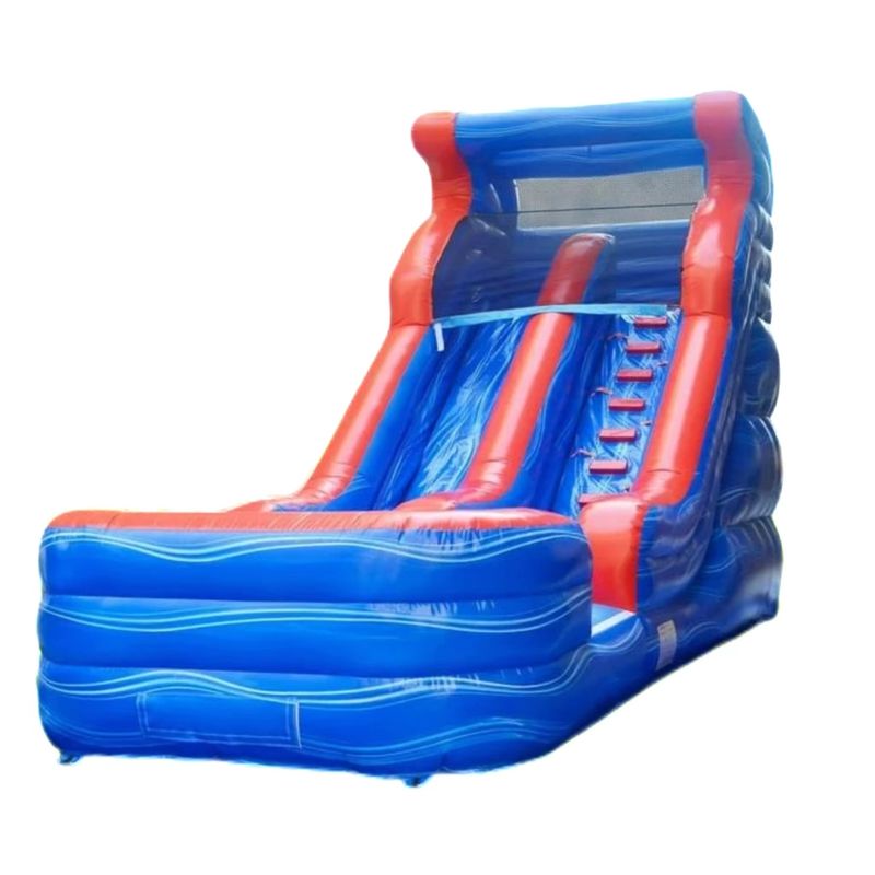 Children's Amusement Park Large Inflatable Toy Water Slide with Pool Customized Size