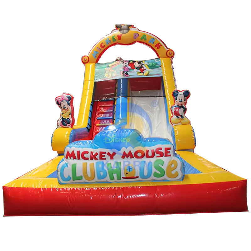 CH PVC Materials Inflatable Water Slide Bouncy House Slide Max Capacity 100-500kg Park