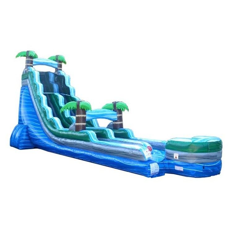 Unisex Bouncy House Slide Inflatable Jumping Air Bouncer Slide for Pool 5-10 Passengers