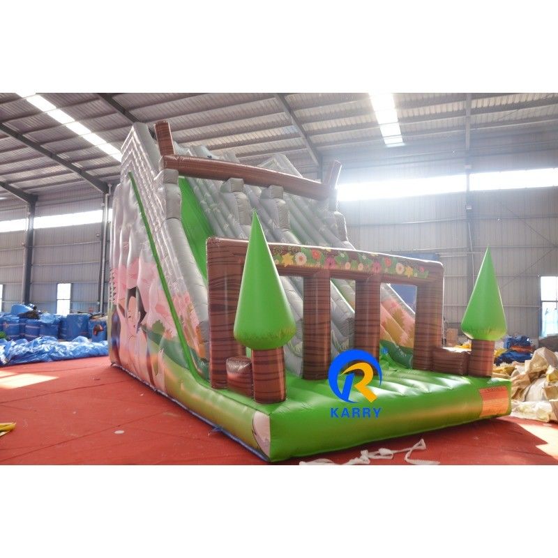 Event Water Park Inflatable Bouncing Slide for Kids and Adults Optional Sizes 9*4.5