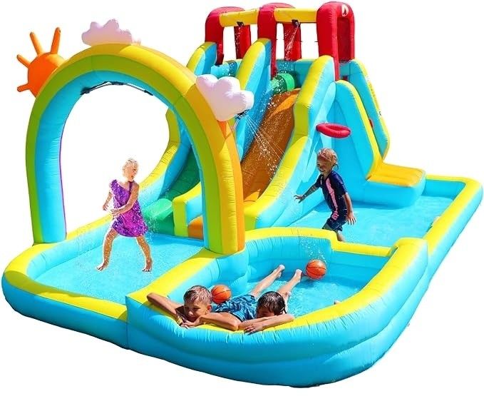 Indoor Inflatable Water Slide and Jumping Castle Payment Terms T/T Home/Business