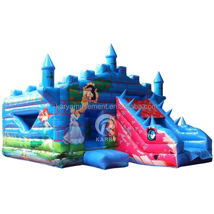14 Years up Outdoor Children's Amusement Equipment Inflatable Bounce House with Slide