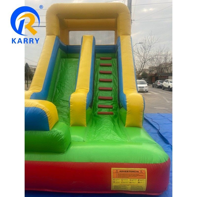 5-10 Children's Climbing Game Inflatable Bouncer Water Slide Jumping Castle with Pool