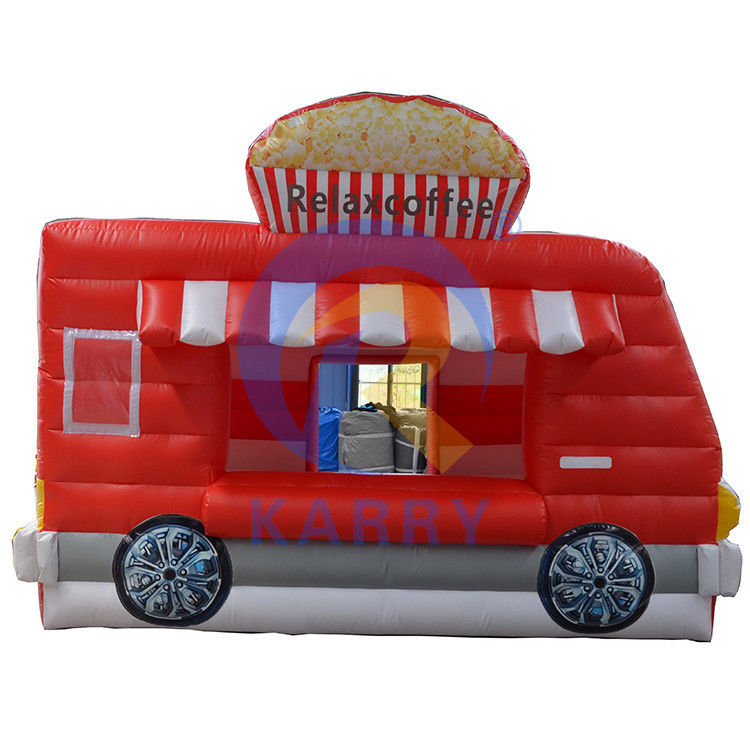 Indoor/Outdoor Kid and Adult Picnic Party Inflatable Bounce House with Repair Kits Red