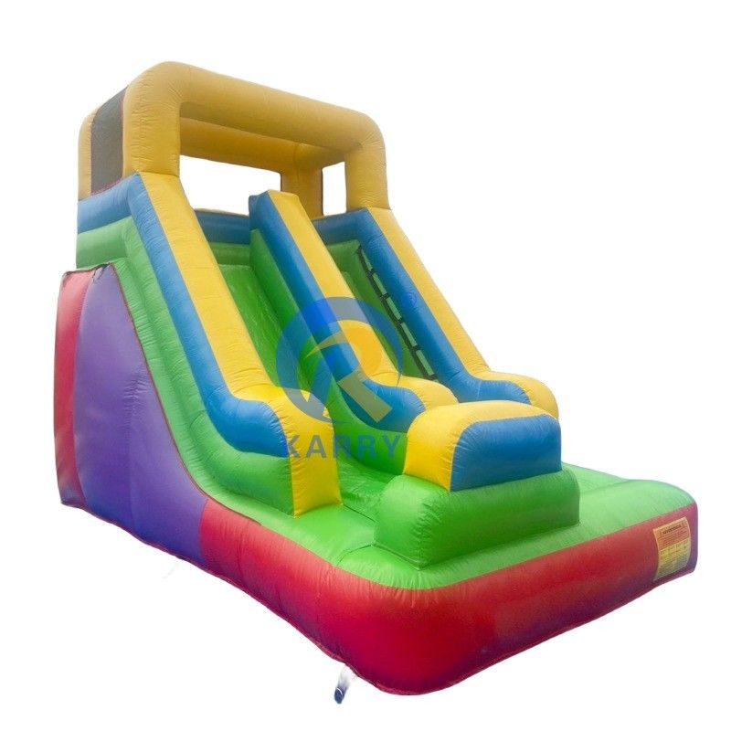 Max Capacity 100-500kg Inflatable Small Slide Bouncer Castle for Kids' Party Rental