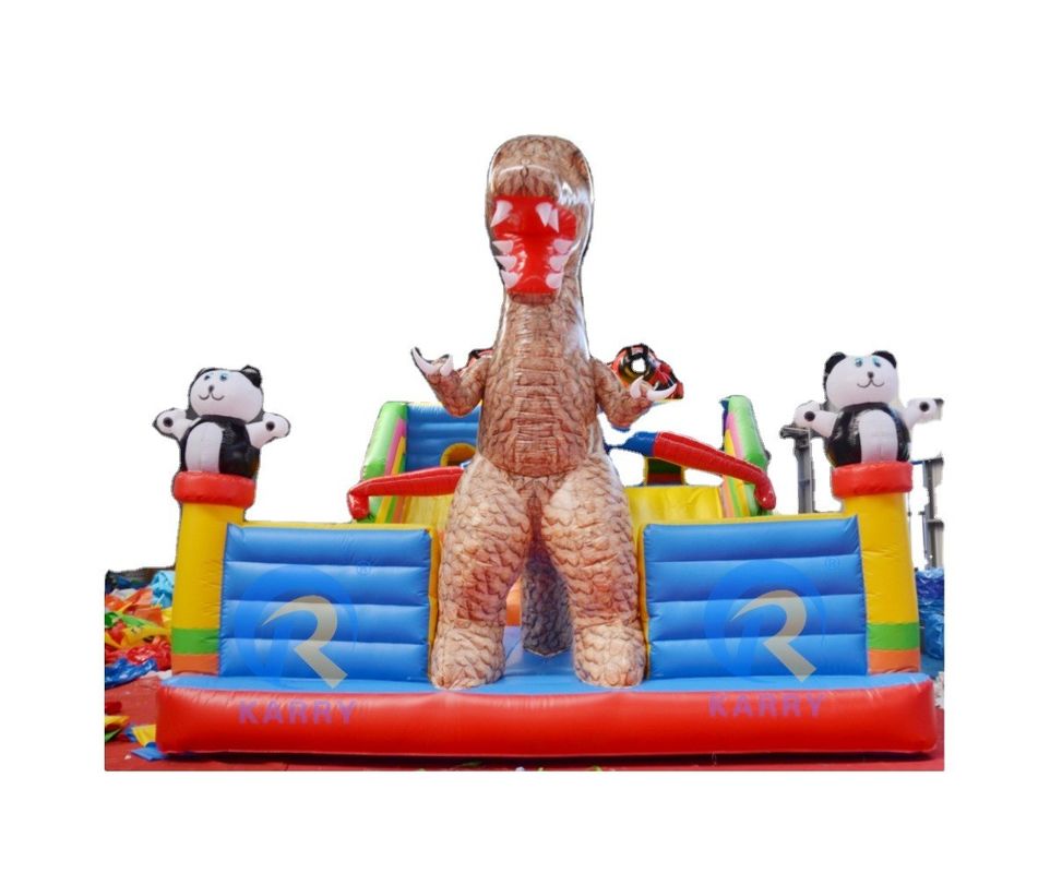 The Most Popular Outdoor Toy Jumping Castle Newly Designed Dinosaur Theme Park Castle