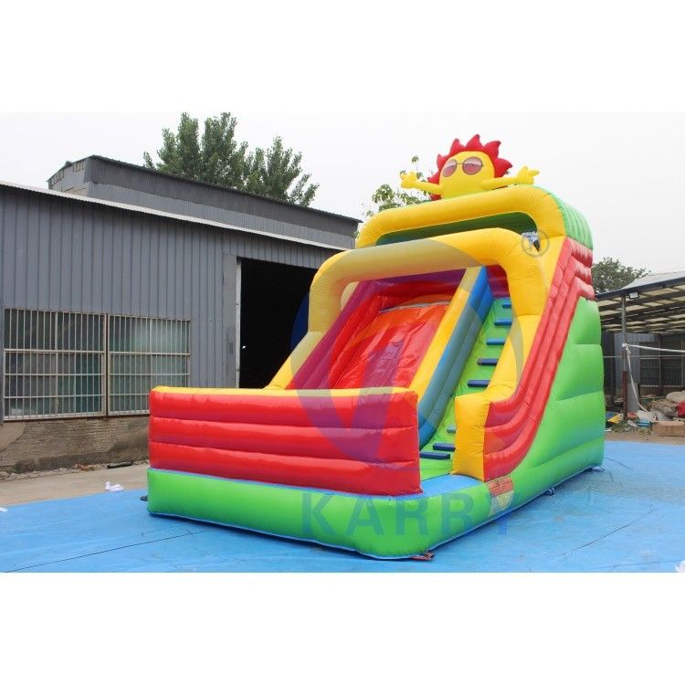 CE EN14960 Certified Inflatable Bouncy Castle With Slide and Swimming Pool for Children