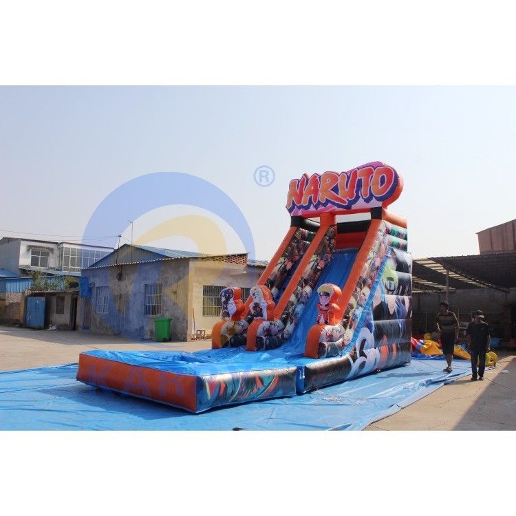 Customized Color Inflatable Dry Slide Swimming Pool Combo for Outdoor Entertainment