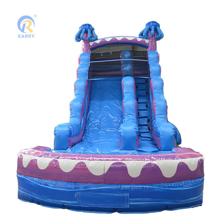Jump Castle Bouncer for Adults Big Blue Jellyfish Magic Design 5-10 Passengers Allowed