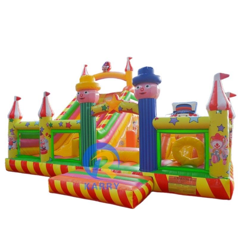 Get Your Hands on 's Latest Indoor Inflatable Bouncer Slide with Slide and Castle