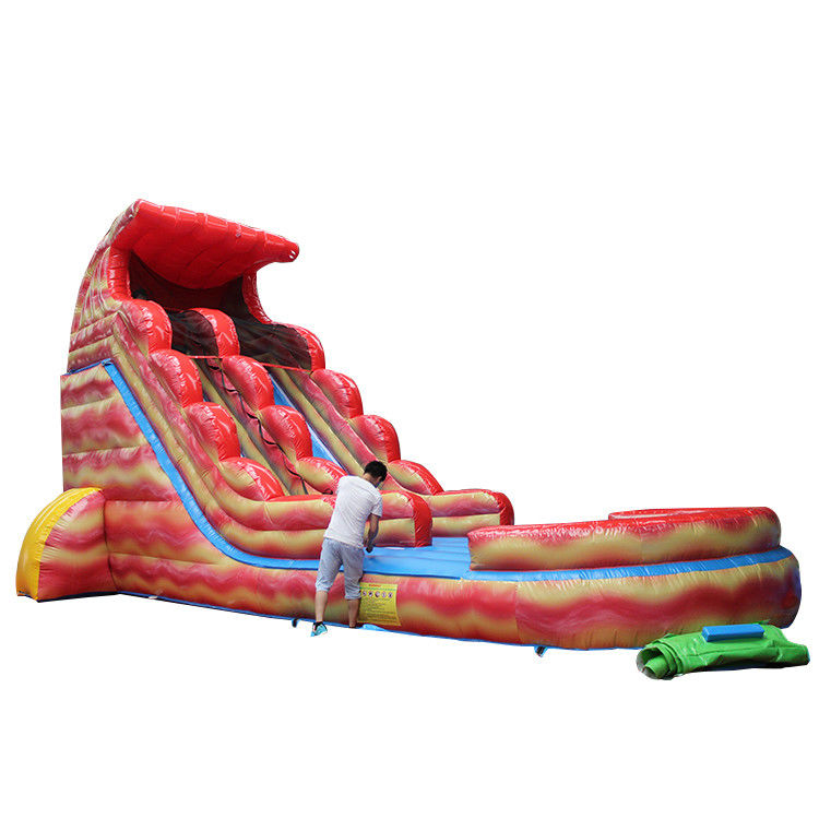 EN71/EN14960/CE Certified Inflatable Kid Water Slide Play Center for Outdoor