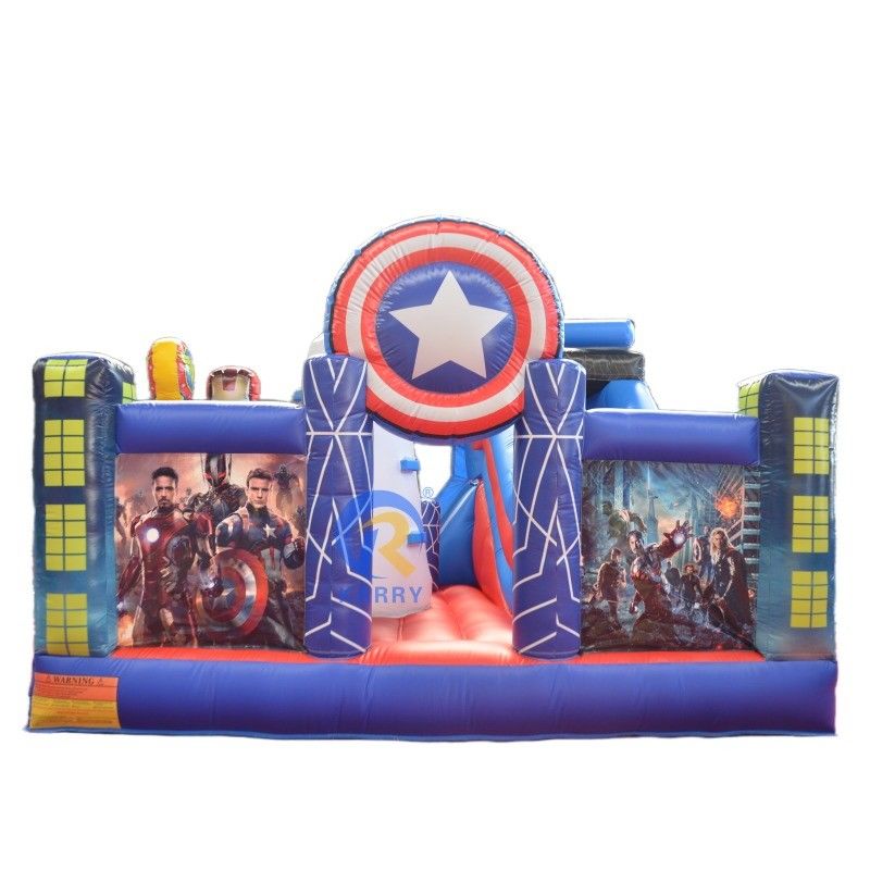 Customized Size Bouncy House for Kids CH Inflatable Castle 0.55mm PVC Commercial