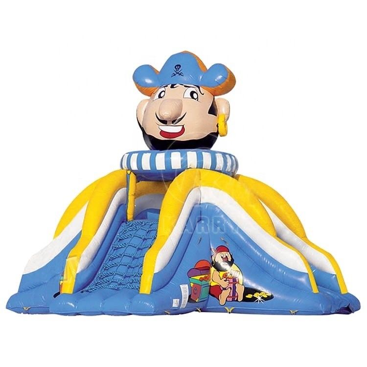 Custom Colorful PVC Inflatable Bouncy Castle with Water Slide Repair Kits Included