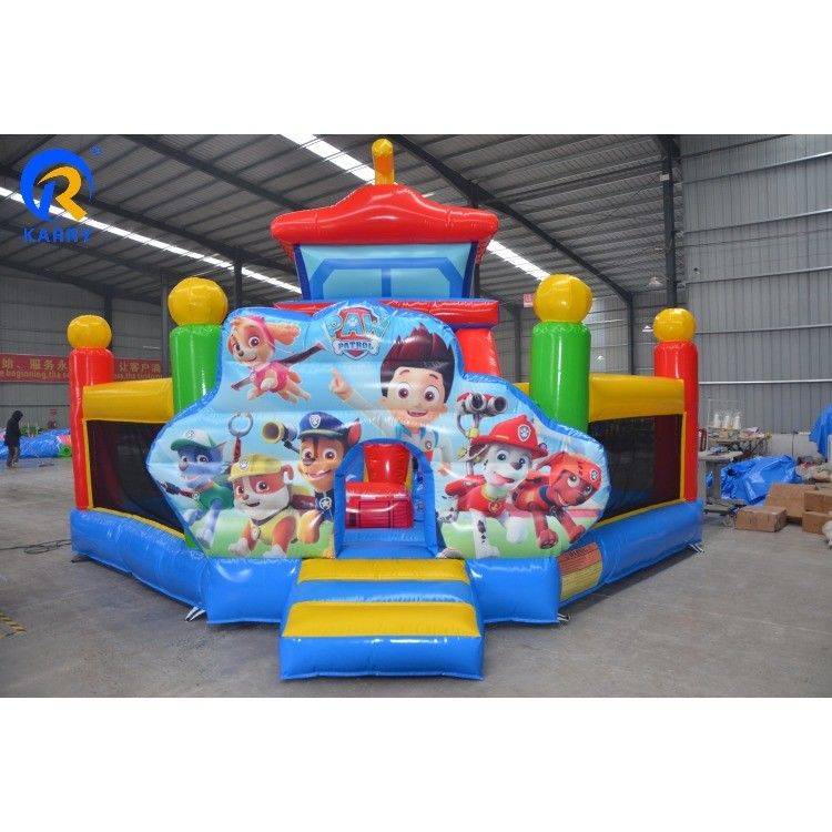 CH Party Jumpers Inflatable Bounce House Bouncer with Slide and Ball Pool Customized Size