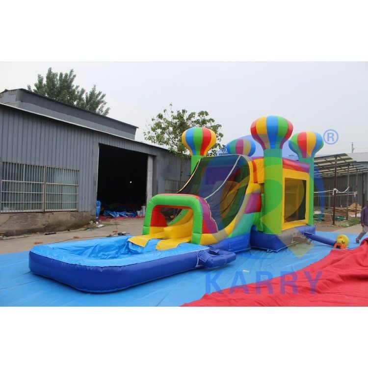 Inflatable Castle Slide Combination for Party Fun Age Range 14 Years up PVC Tarpaulin