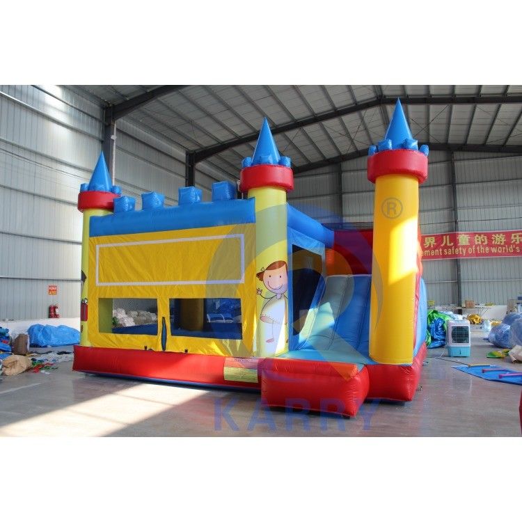 Slide into Fun with the PVC Adult Inflatable Bounce House and Repair Kits Included