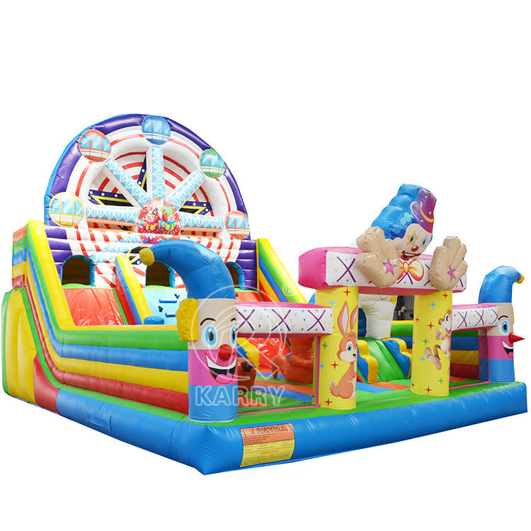 Customized Color Unisex Inflatable Ferris Wheel Bouncy Castle Trampoline for Commercial