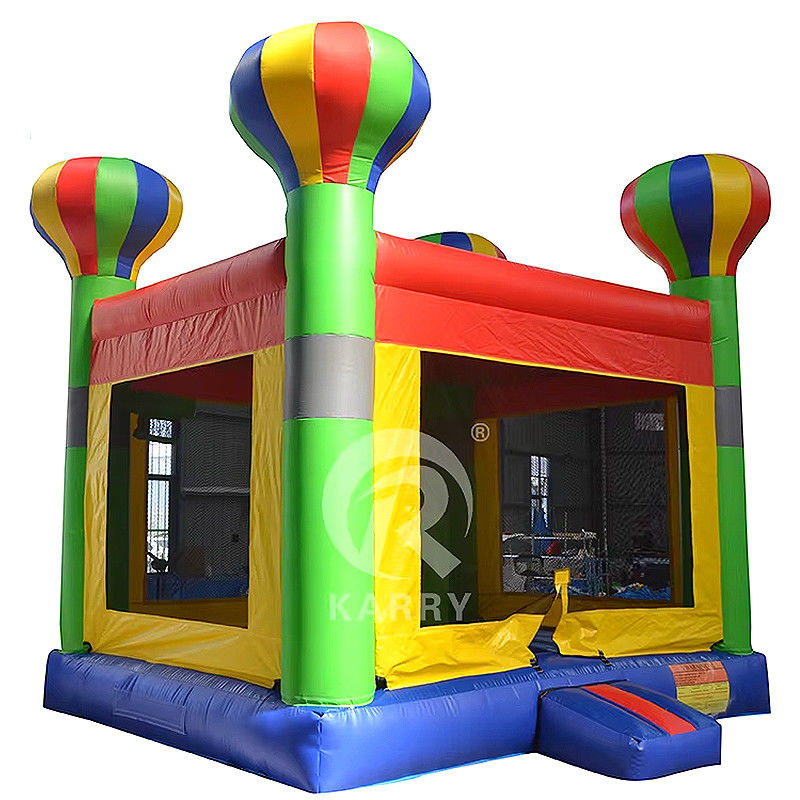 Customized Color Hot Air Balloon Inflatable Bouncer for Toddler in Commercial Grade