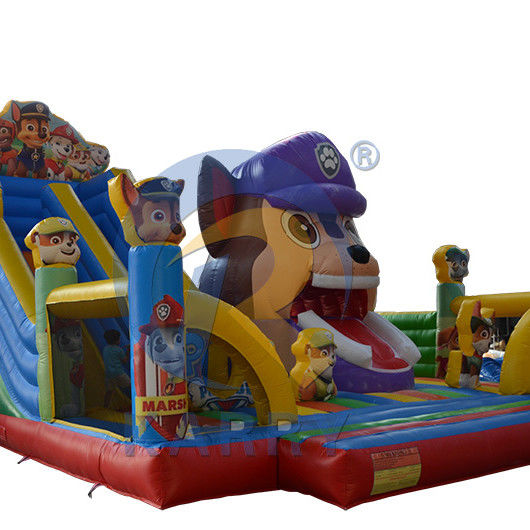 Party Bounce House Combo Inflatable Bouncer Slide with Jumping Castle Waterslide and Repair Kits