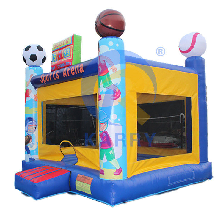 14 Years up Customized Color Commercial Inflatable Bouncer Castle for Backyard Party