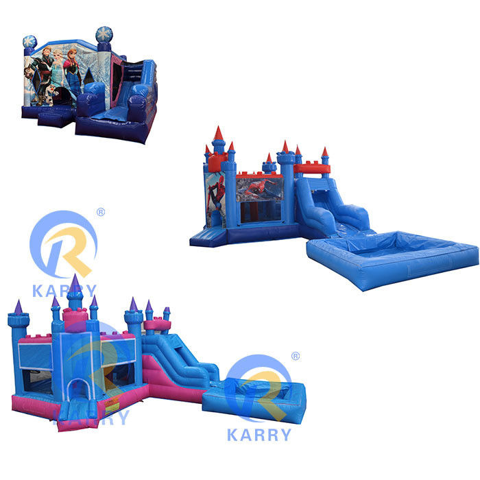 Castle Slide Combo Inflatable Bouncy Castle for Kids and Adults Age Range 14 Years up