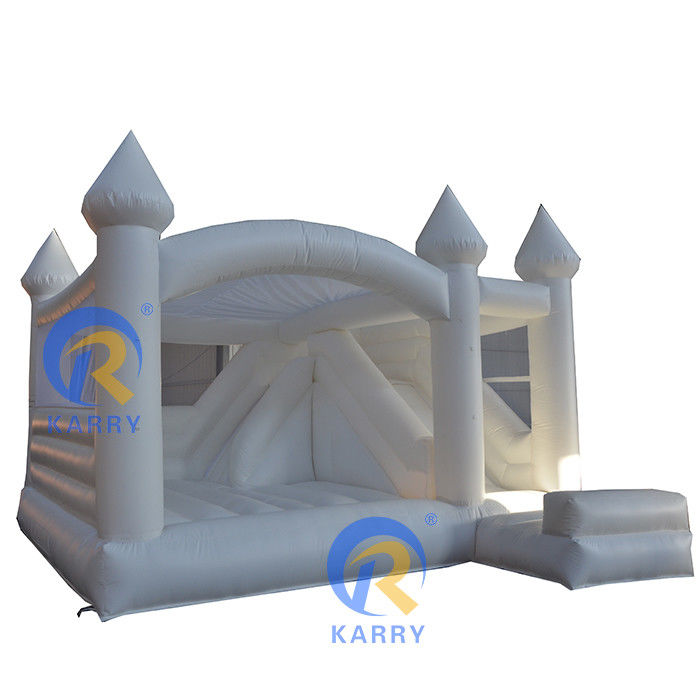 Customized Size Commercial PVC Inflatable Bounce House with Slide and Pool Accepted by OEM