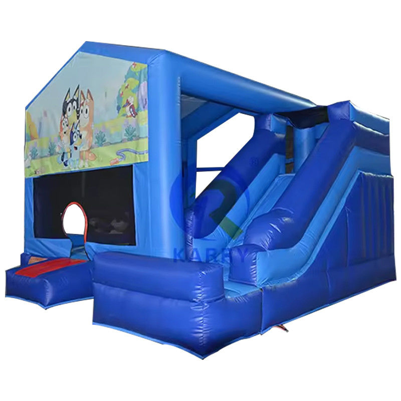 Kids Outdoor Playground Inflatable Bounce House with Slide Jumping Castle Wet Slide Combo