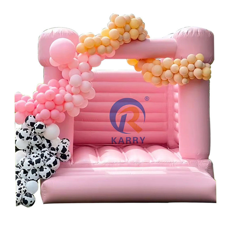 Unisex Wedding Party Jumping Castle with Balloon Decoration Rental Equipment and Blower