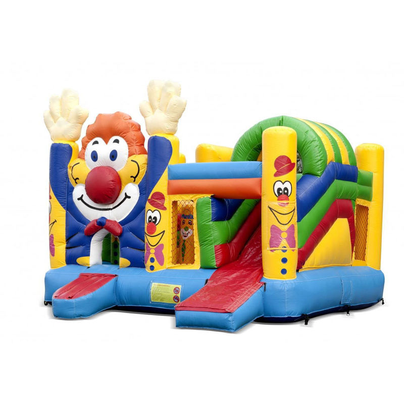 Kids Clown Inflatable Bouncer Outdoor Playground with Slide Shipping by Sea/Air Sale