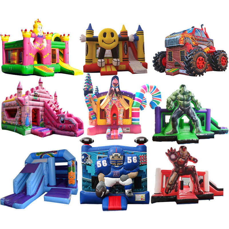 Castle Party Time Inflatable Bouncy Jumping Castle Slide with CE Blower and Repair Kits