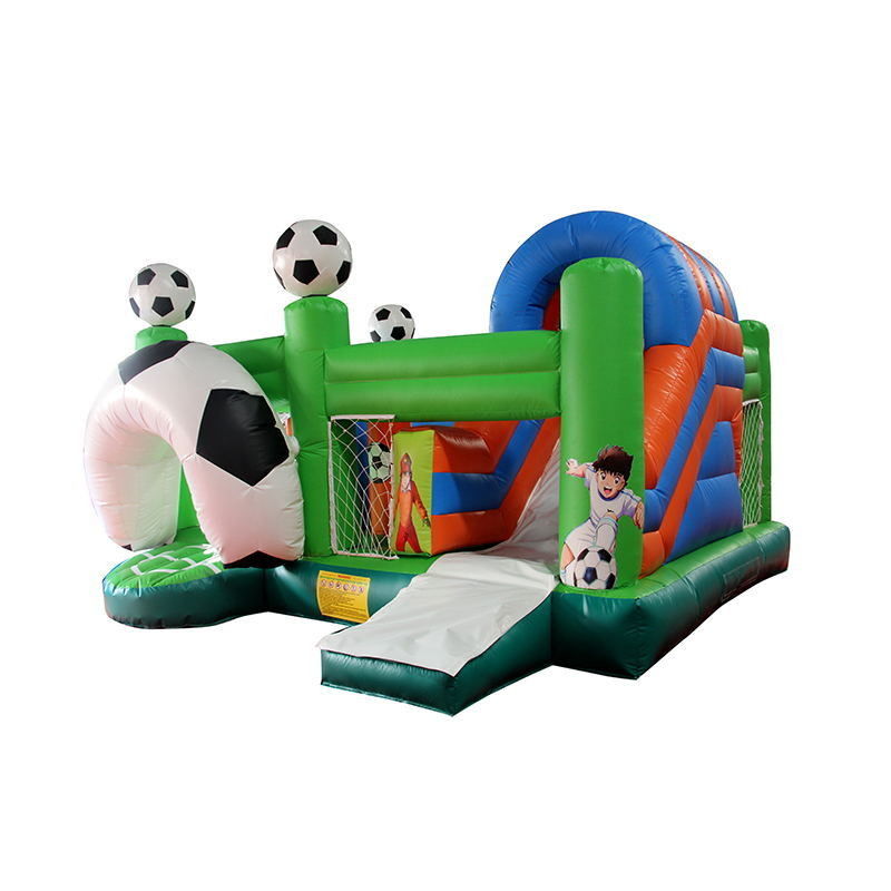 14 Years up Unisex Commercial PVC Inflatable Sports Jumper Bouncer Combo with Slide