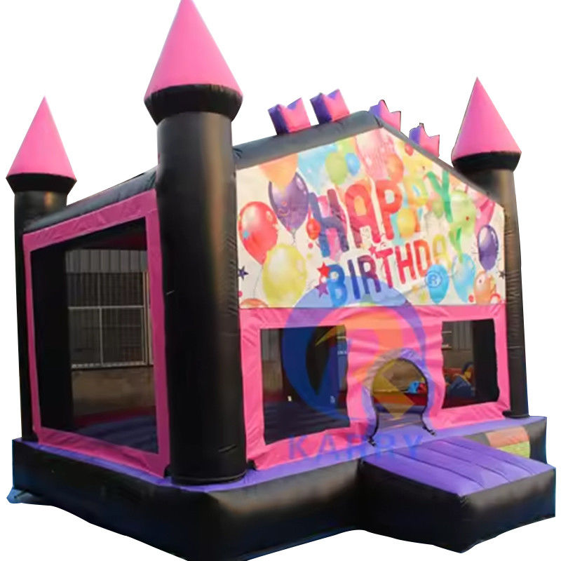 Small Inflatable Indoor Bouncer PVC Inflatable Jumping Bounce House for Birthday Party