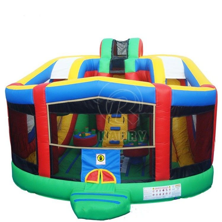 Party Rental Kids Inflatable Bouncing House with Slide Combo Fun and Customized Color