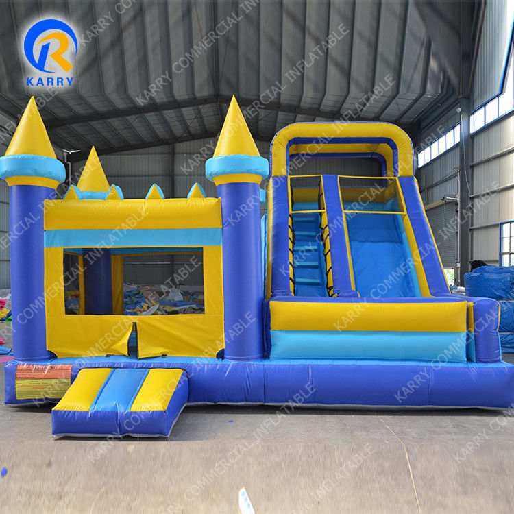 Customized Size Wet Dry Bouncer Slide Combo Inflatable Bouncy Moonwalk Jumping Castle