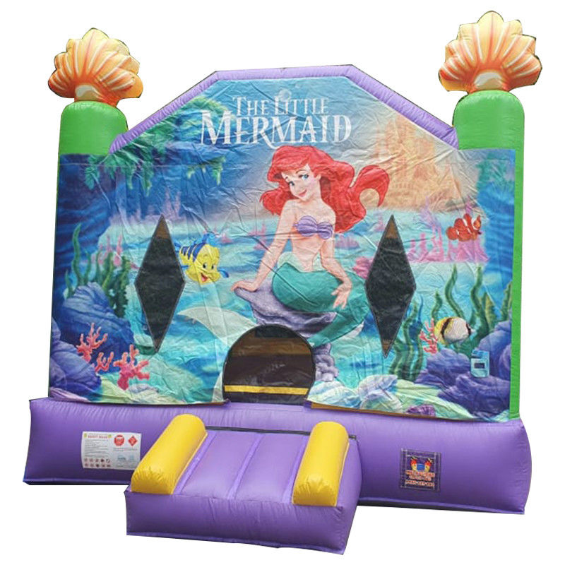 Customized Size Commercial Inflatable Mermaid Air Jumping Bouncer House for Park