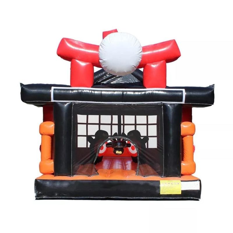 EN71/EN14960/CE Certified Blow-up Samurai Pavilion Bounce House With Blower for School