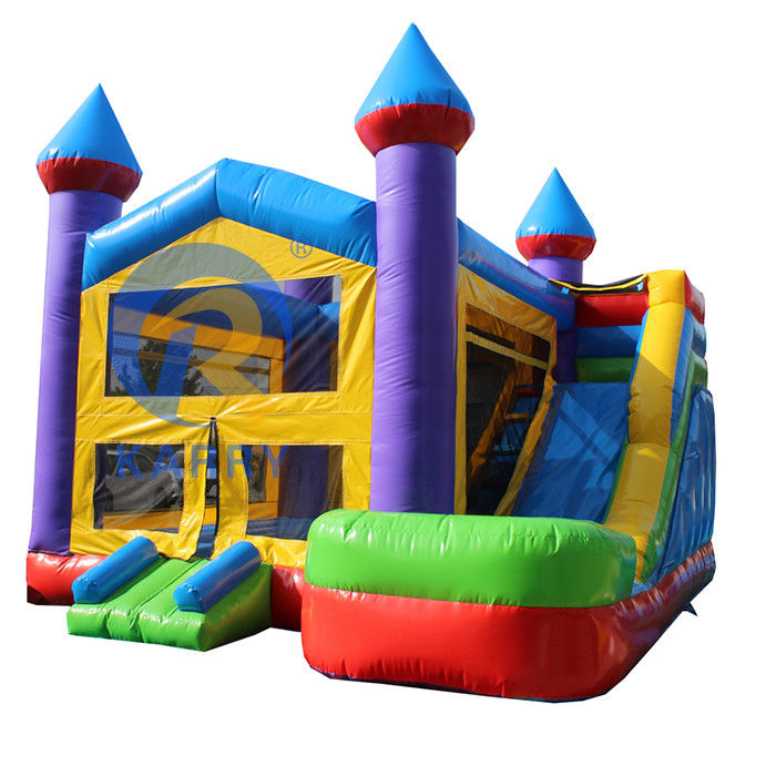 Popular Inflatable Bounce House with Slide and Water Slide Features PORTABLE OEM. ODM
